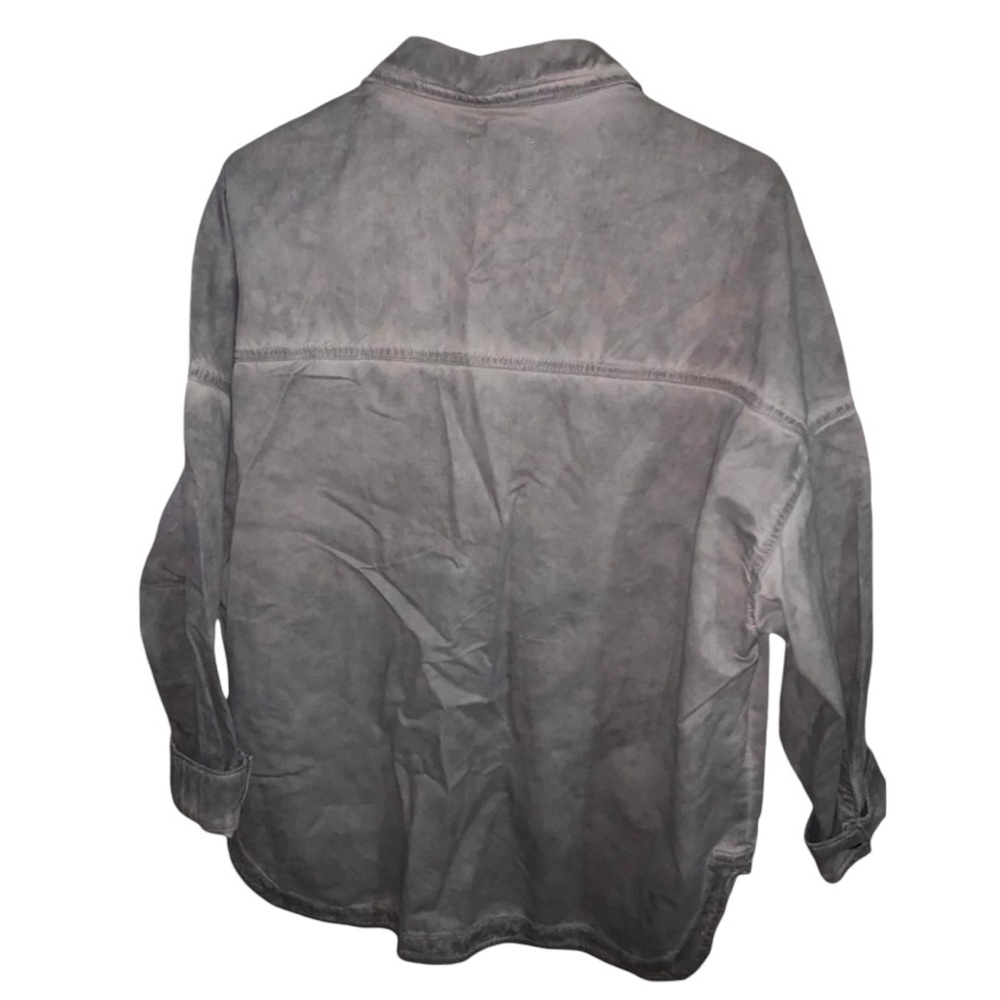 NWT ZARA Wash Effect Overshirt (Shacket) - Picture 8 of 8